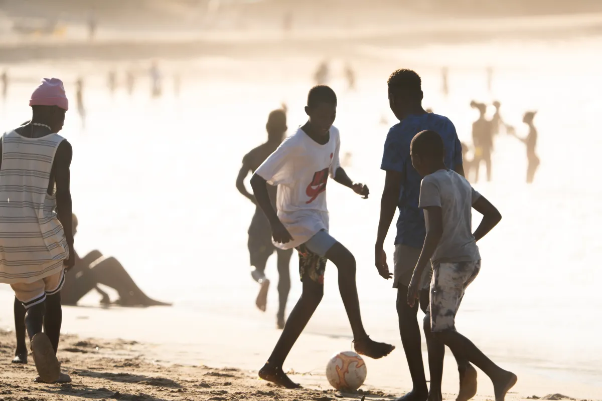 Tofo Mozambique Coastline