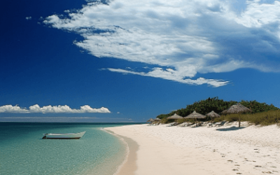 What are the names of the beaches in Mozambique?